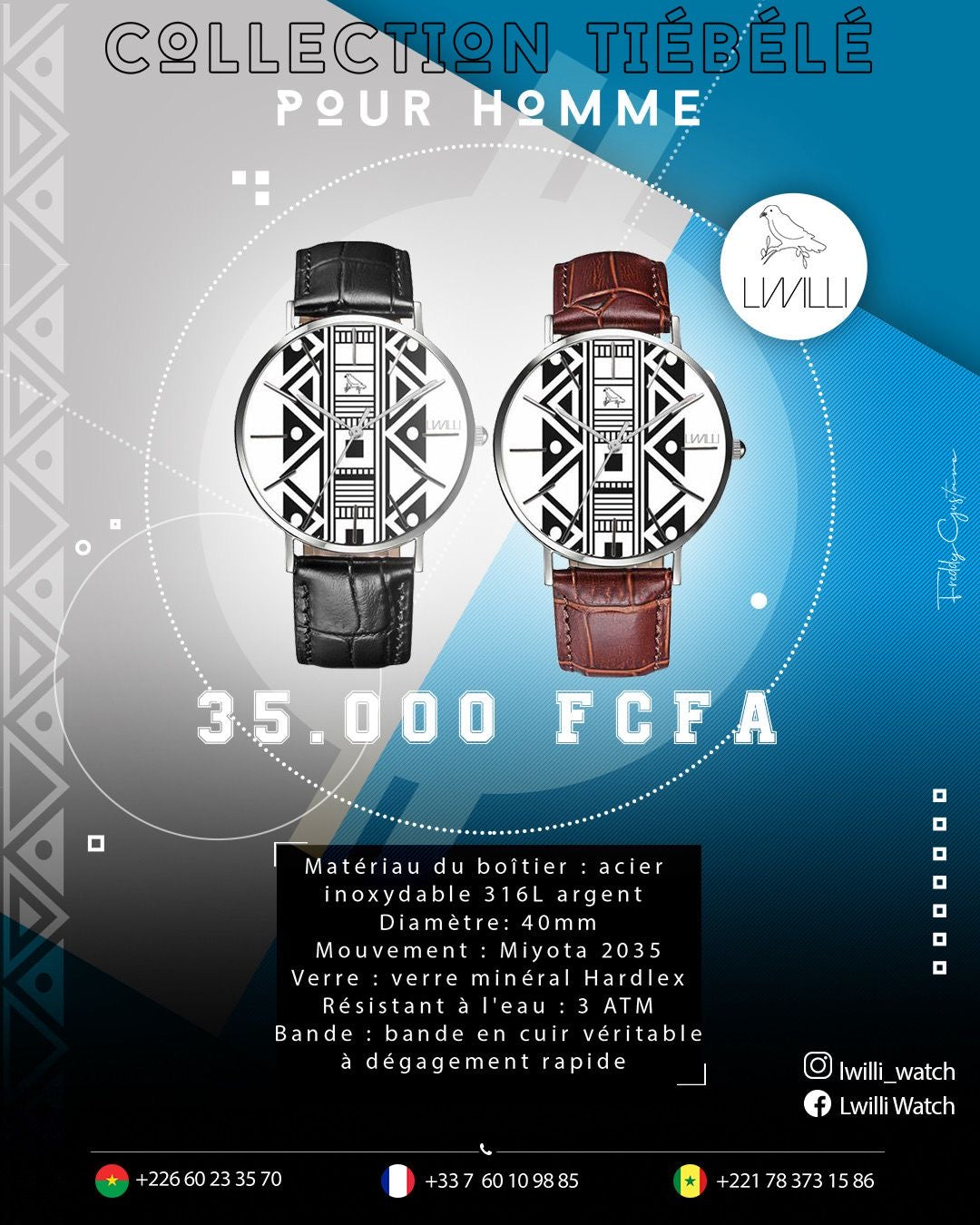 Montre TIEBELE pour LUI